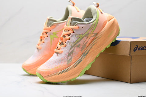 ASICS GEL-TRABUCO MAX 4 running shoes, athletic shoes, breathable and durable mesh upper, comfortable and slip-resistant.