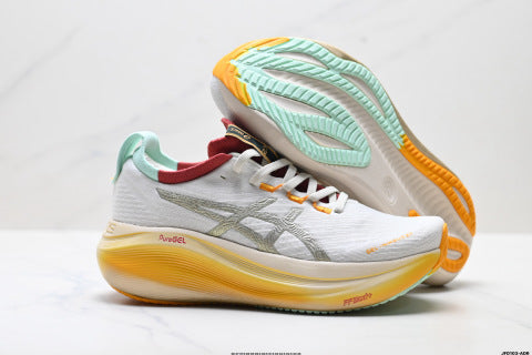 Asics Gel-Nimbus 27 Sneakers: Comfortable, Slip-resistant, Durable, Low-top Casual Running Shoes