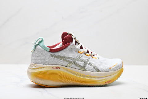 Asics Gel-Nimbus 27 Sneakers: Comfortable, Slip-resistant, Durable, Low-top Casual Running Shoes