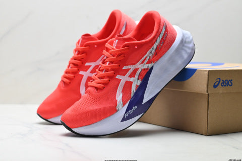 ASICS MAGIC SPEED 4 Running Shoes: Shock-absorbing and breathable, suitable for men and women, athletic and casual wear.