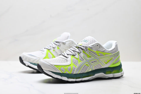 Asics Gel-Kayano 20 running shoes: comfortable, versatile, durable, breathable, low-top athletic shoes.