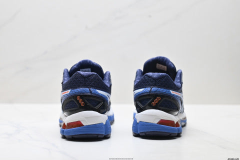Asics Gel-Kayano 20 Sneakers: Comfortable, durable, breathable, low-top running shoes.