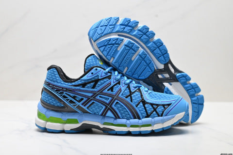 Asics Gel-Kayano 20 Sneakers: Comfortable, versatile, durable, breathable, low-top running shoes.