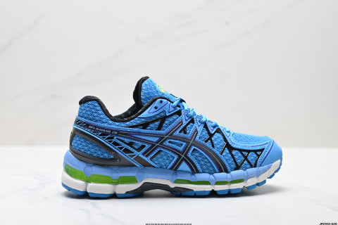 Asics Gel-Kayano 20 Sneakers: Comfortable, versatile, durable, breathable, low-top running shoes.
