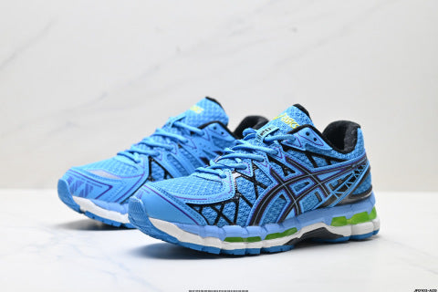 Asics Gel-Kayano 20 Sneakers: Comfortable, versatile, durable, breathable, low-top running shoes.