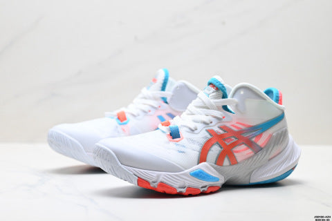 Asics Metarise basketball and volleyball shoes: casual, comfortable, slip-resistant, durable, and breathable.