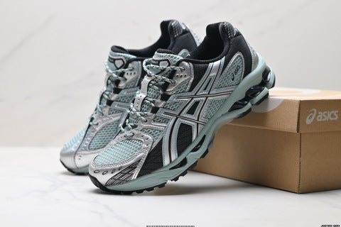 Asics GEL-Nimbus 10.1 Sneakers: Trendy, durable, and casual running shoes with patchwork construction.