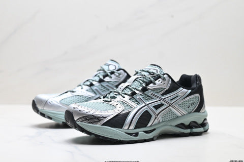 Asics GEL-Nimbus 10.1 Sneakers: Trendy, durable, and casual running shoes with patchwork construction.