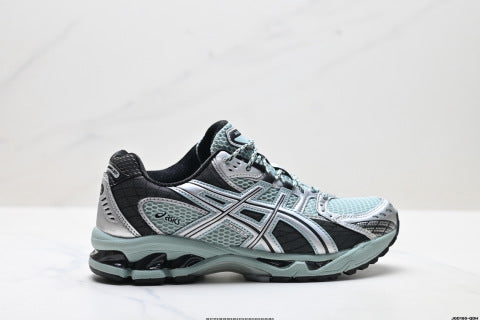 Asics GEL-Nimbus 10.1 Sneakers: Trendy, durable, and casual running shoes with patchwork construction.