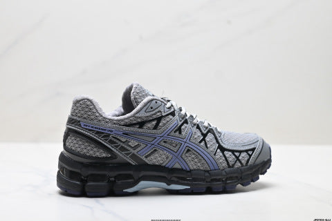 Asics Gel-Kayano 20 Sneakers: Comfortable, versatile, durable, breathable, low-top running shoes.