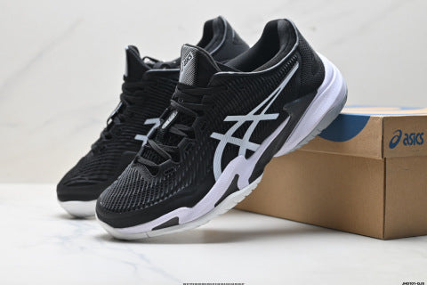 Asics Court Control FF 3 Paris athletic shoes, durable, breathable, low-top professional tennis shoes.