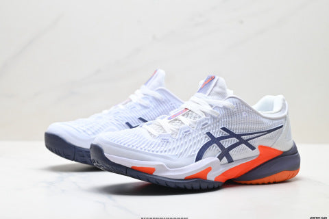 Asics Court Control FF 3 Paris Running Shoes: Durable, Breathable, Low-top Professional Tennis Shoes