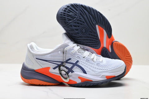 Asics Court Control FF 3 Paris Running Shoes: Durable, Breathable, Low-top Professional Tennis Shoes