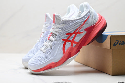 Asics Court FF 3 Novak Tennis Shoes: Durable, Breathable, Low-top Professional Sports Shoes