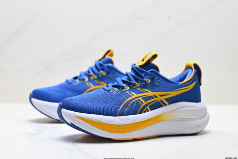 Asics Gel-Nimbus 28 Sneakers: Comfortable, Slip-resistant, Durable, Low-top Casual Running Shoes
