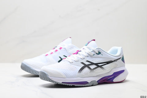 ASICS RESOLUTION SPEED FF 4 athletic shoes: comfortable, slip-resistant, durable, casual yet professional tennis shoes.