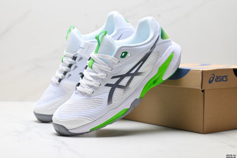 ASICS RESOLUTION SPEED FF 4 athletic shoes: comfortable, slip-resistant, durable, casual yet professional tennis shoes.