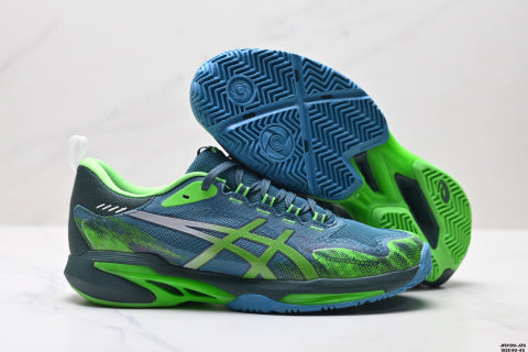 Asics Court FF 4 Novak athletic shoes, durable, breathable, low-top professional tennis shoes.