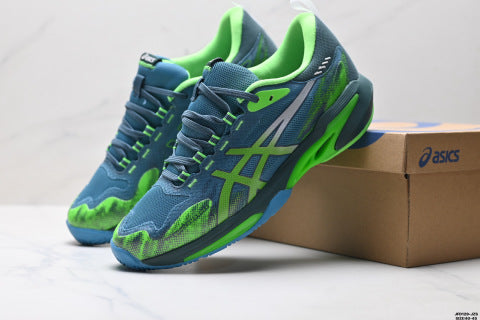 Asics Court FF 4 Novak athletic shoes, durable, breathable, low-top professional tennis shoes.