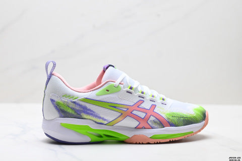 Asics Court FF 4 Novak tennis shoes: durable, breathable, low-top professional athletic shoes.