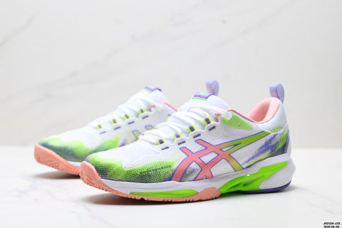 Asics Court FF 4 Novak tennis shoes: durable, breathable, low-top professional athletic shoes.