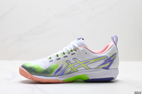 Asics Court FF 4 Novak tennis shoes: durable, breathable, low-top professional athletic shoes.