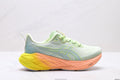 ASICS NOVAVLAST 4 Athletic Shoes: Slip-resistant, durable, suitable for outdoor trail running and casual wear.