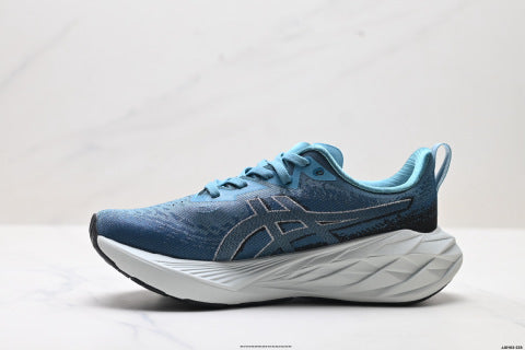 ASICS NOVAVLAST 4 Running Shoes: Slip-resistant, durable, suitable for outdoor trail running and casual sports.