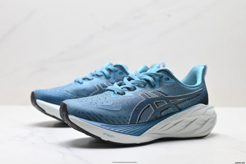 ASICS NOVAVLAST 4 Running Shoes: Slip-resistant, durable, suitable for outdoor trail running and casual sports.
