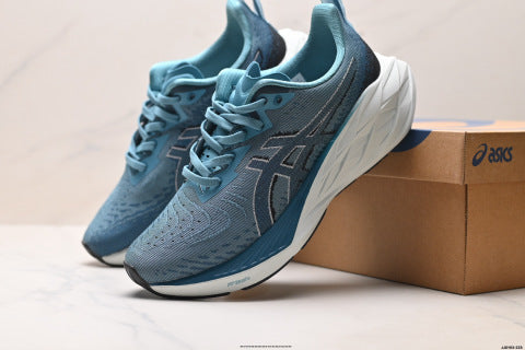 ASICS NOVAVLAST 4 Running Shoes: Slip-resistant, durable, suitable for outdoor trail running and casual sports.