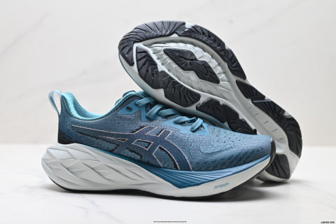 ASICS NOVAVLAST 4 Running Shoes: Slip-resistant, durable, suitable for outdoor trail running and casual sports.