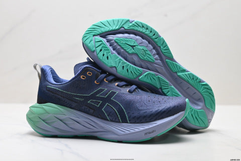 ASICS NOVAVLAST 4 Running Shoes: Slip-resistant, durable, suitable for outdoor trail running and casual sports.