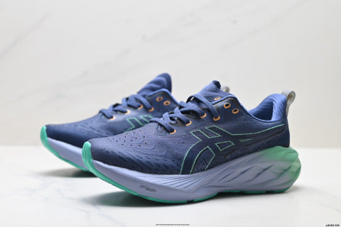 ASICS NOVAVLAST 4 Running Shoes: Slip-resistant, durable, suitable for outdoor trail running and casual sports.