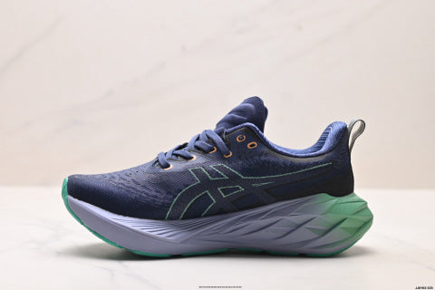 ASICS NOVAVLAST 4 Running Shoes: Slip-resistant, durable, suitable for outdoor trail running and casual sports.