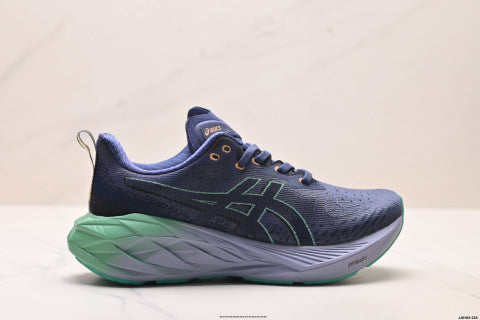ASICS NOVAVLAST 4 Running Shoes: Slip-resistant, durable, suitable for outdoor trail running and casual sports.