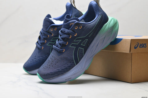 ASICS NOVAVLAST 4 Running Shoes: Slip-resistant, durable, suitable for outdoor trail running and casual sports.