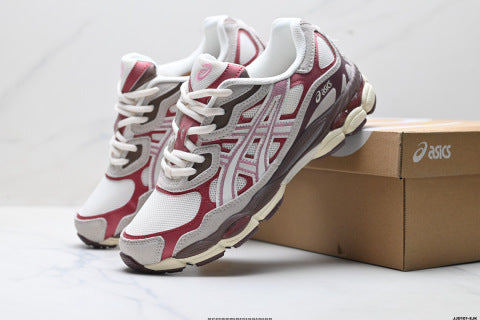 ASICS GEL-NYC series running shoes for men and women, breathable and cushioned outdoor sports shoes