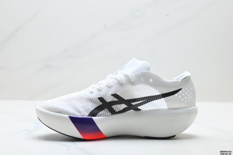 Asics NOVABLAST 3 LE series athletic shoes: slip-resistant, durable, breathable, and lightweight running shoes.