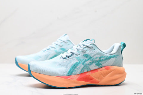 Asics NOVABLAST 5 LE Running Shoes for Men and Women: Lightweight, Breathable, Cushioned, and Suitable for Sports.