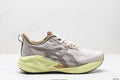 Asics NOVABLAST 5 LE series running shoes for men and women, breathable and cushioned outdoor sports shoes.