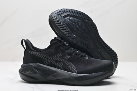 Asics NOVABLAST 5 LE series running shoes for men and women, breathable and cushioned outdoor sports shoes.