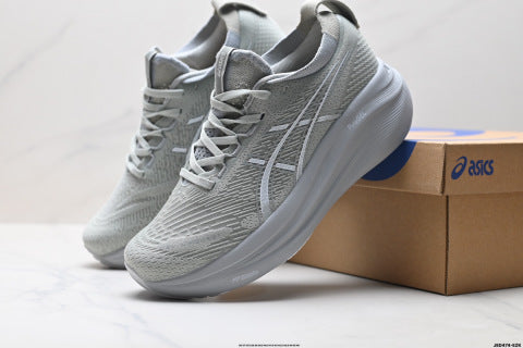 Asics Gel-Nimbus 27 Running Shoes: Comfortable, Slip-resistant, and Durable for Men and Women.
