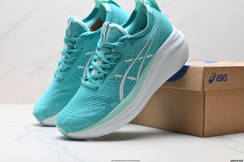 Asics Gel-Nimbus 27 Running Shoes: Comfortable, Slip-resistant, and Durable for Men and Women.