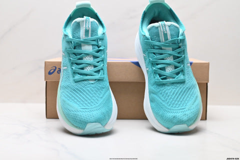 Asics Gel-Nimbus 27 Running Shoes: Comfortable, Slip-resistant, and Durable for Men and Women.