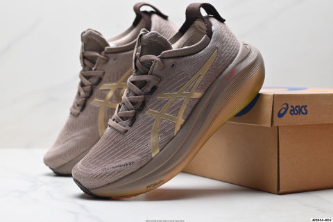 Asics Gel-Nimbus 27 Sneakers: Comfortable, Slip-resistant, Durable, Low-top Casual Running Shoes