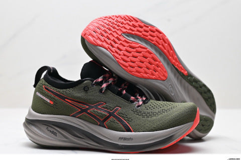 Asics Gel-Nimbus 26 Running Shoes: Comfortable, Slip-resistant, Durable, Low-top Casual Sports Shoes