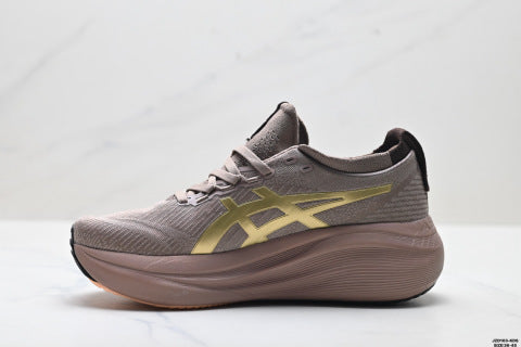 Asics Gel-Nimbus 27 Sneakers: Comfortable, Slip-resistant, Durable, Low-top Casual Running Shoes