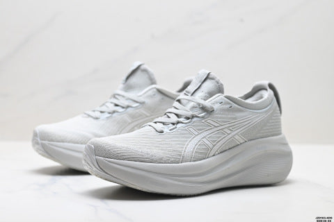 Asics Gel-Nimbus 27 Running Shoes, Sports Shoes, Comfortable, Slip-resistant, Durable, Low-top Casual Shoes for Men and Women