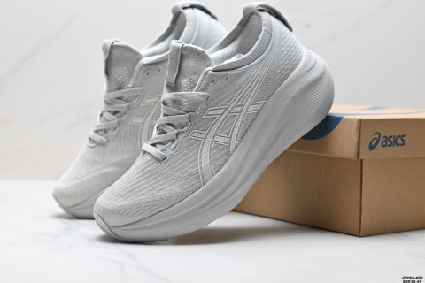 Asics Gel-Nimbus 27 Running Shoes, Sports Shoes, Comfortable, Slip-resistant, Durable, Low-top Casual Shoes for Men and Women