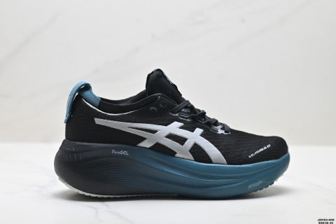 Asics Gel-Nimbus 27 Running Shoes, Sports Shoes, Comfortable, Slip-resistant, Durable, Low-top Casual Shoes for Men and Women